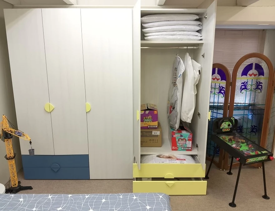 Cameretta letto singolo Olmo Shade di Nidi