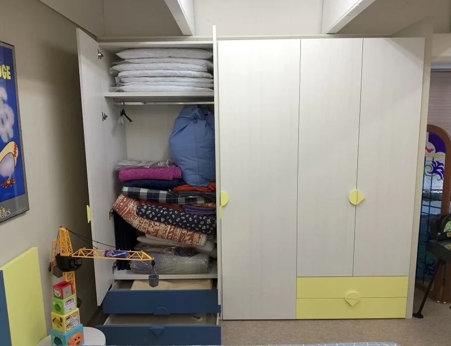 Cameretta letto singolo Olmo Shade di Nidi