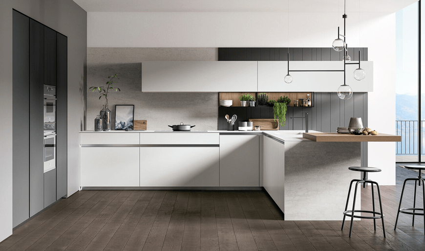 Cucina moderna Arredo3 - Glass 2.0