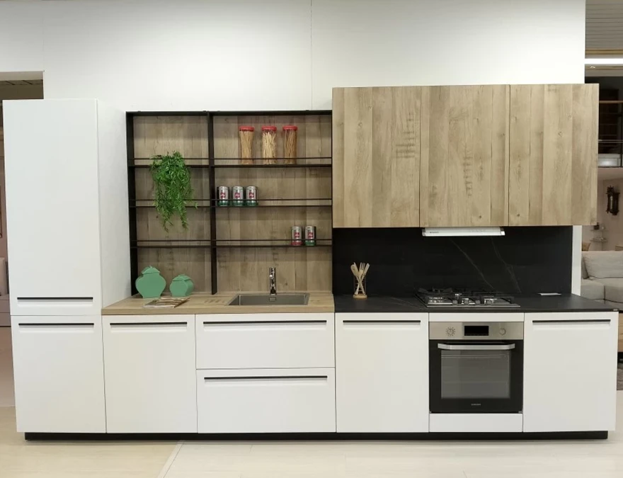 Cucina lineare Tekna di Arredo3
