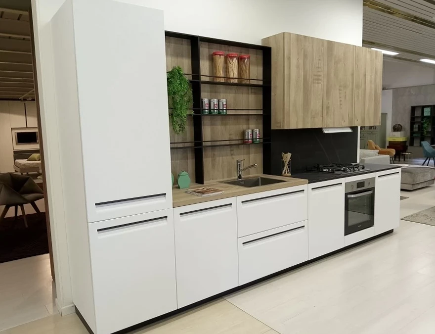 Cucina lineare Tekna di Arredo3