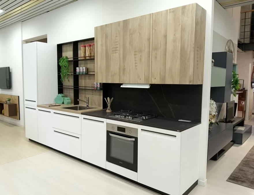 Cucina lineare Tekna di Arredo3