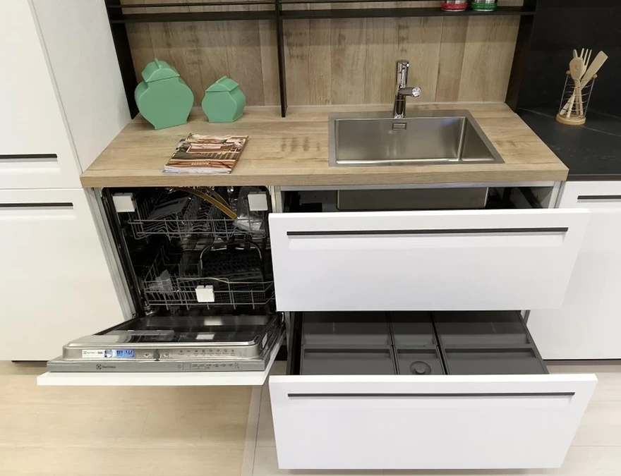 Cucina lineare Tekna di Arredo3