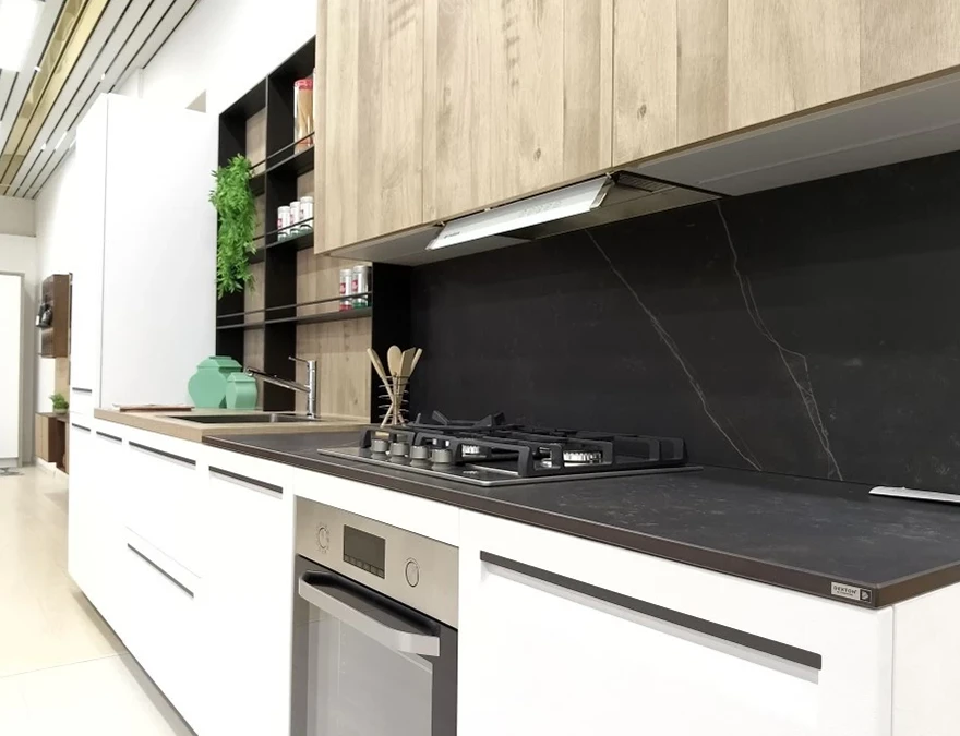 Cucina lineare Tekna di Arredo3