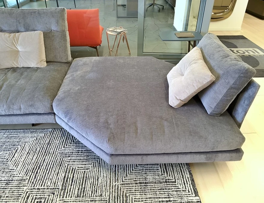 Divano Chaise-longue Stone di Valentini
