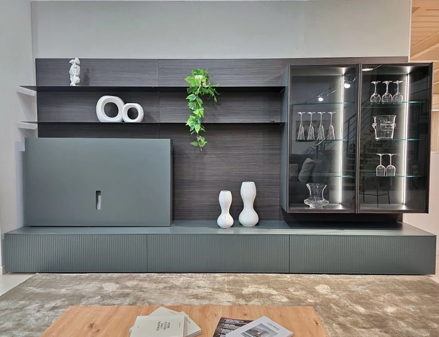 Soggiorno componibile Living System di Novamobili