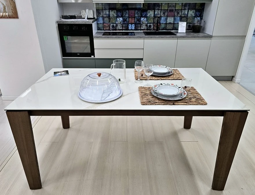 Tavolo allungabile Cartesio T88 di Friulsedie