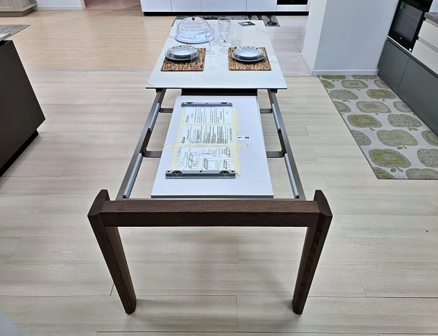Tavolo allungabile Cartesio T88 di Friulsedie
