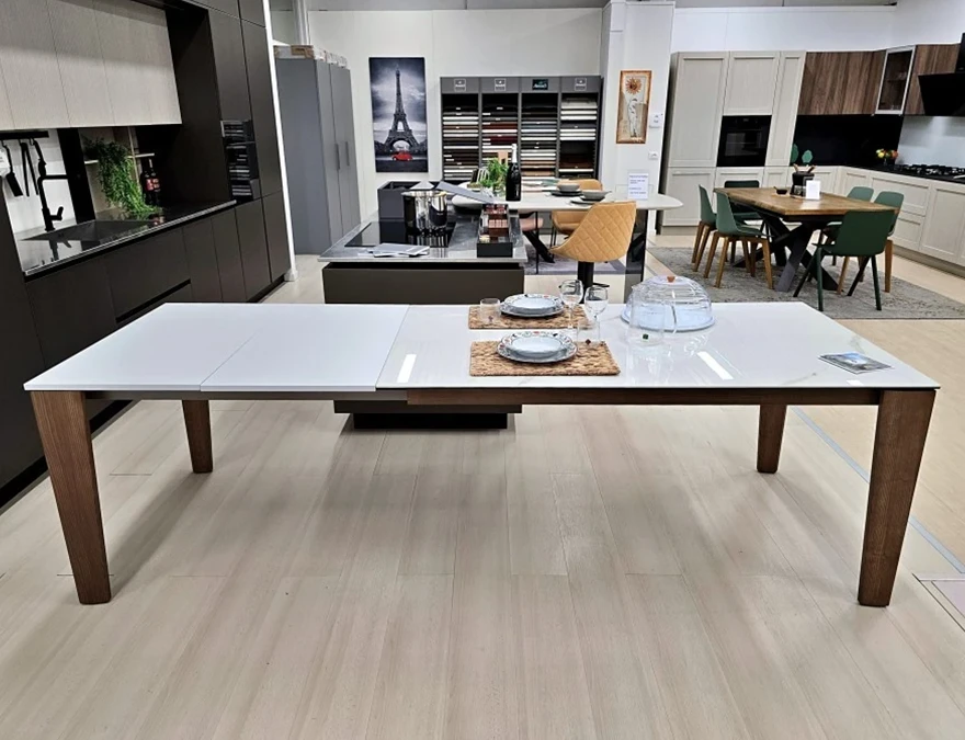 Tavolo allungabile Cartesio T88 di Friulsedie